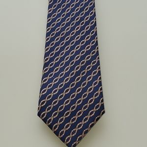 Hermes Paris pure silk neck tie - belt print